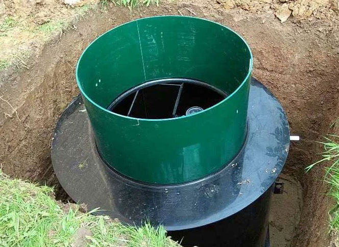 Наращивание горловины септика Наращивание горловины септика в Смолячково